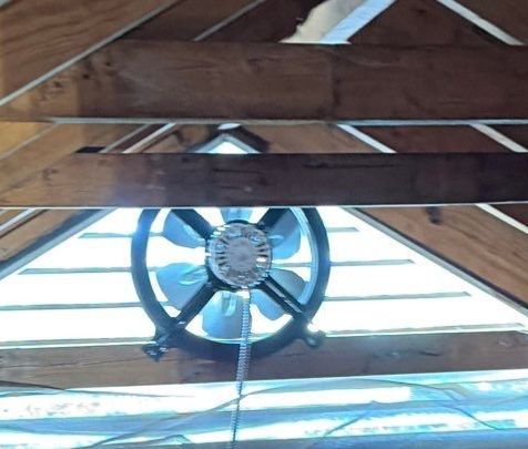 Gable Mount Attic Fan Installation in Birmingham, AL