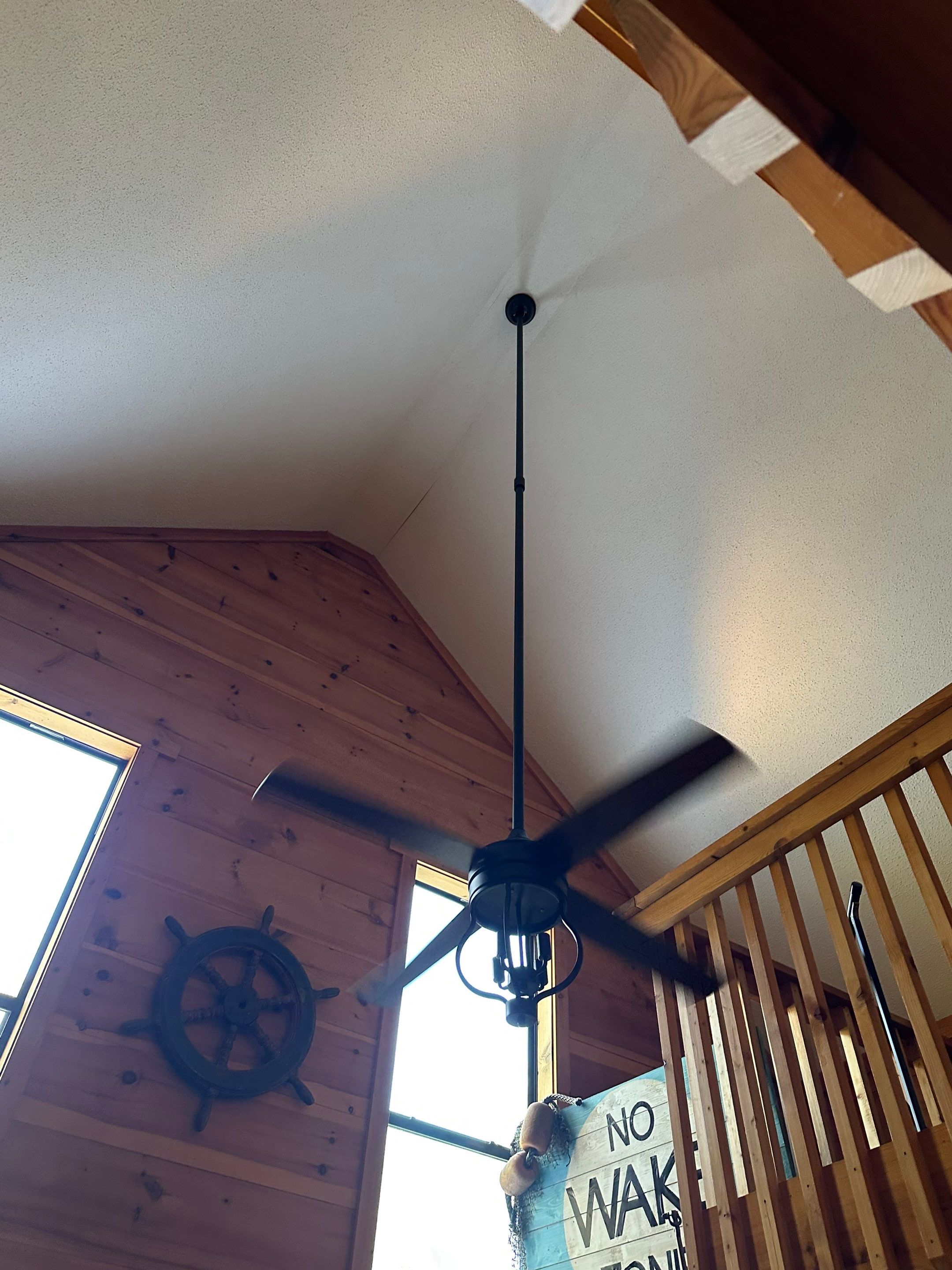 Vaulted Ceiling Fan Replacement in Highland Lakes, Alabama